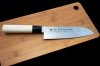 Nóż Santoku 17 Cm Satake Nashiji Natural uniwersalny